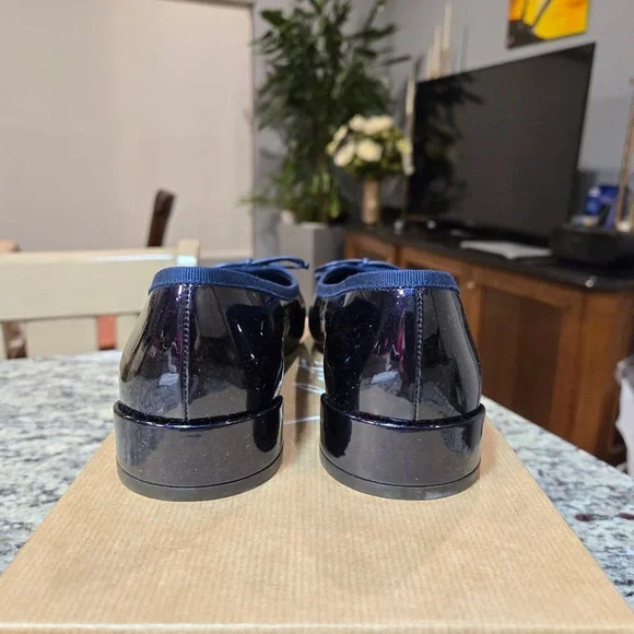 NEW Christian Louboutin Sweetie Jane Navy Flats Size 39 - Picture 6 of 10